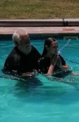 Pool baptism 1